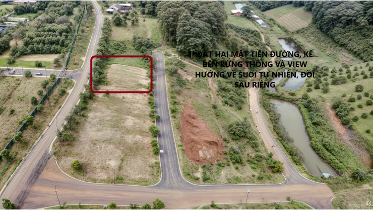 Sở hữu ngay lô đất view đồi 2566 m2 giá chỉ 12tr/m2, gần cao tốc Dầu Giây – Bảo Lộc – Liên Khương